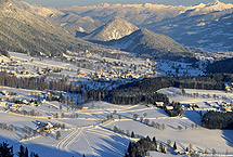 Ramsau am Dachstein spans three levels: the high plateau, the mountain pastures and the Dachstein glacier with its mountains